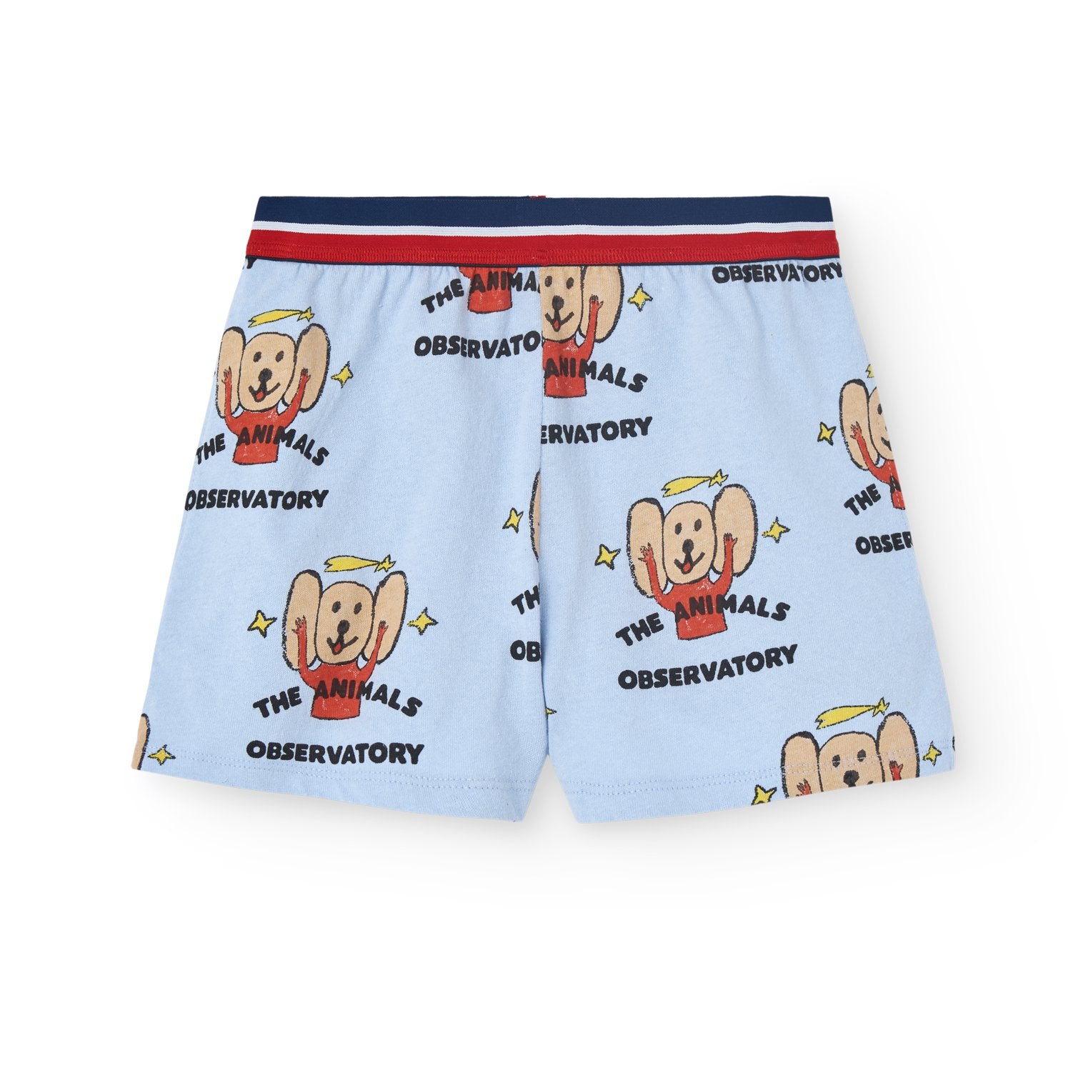 Soft Blue Poodle Shorts