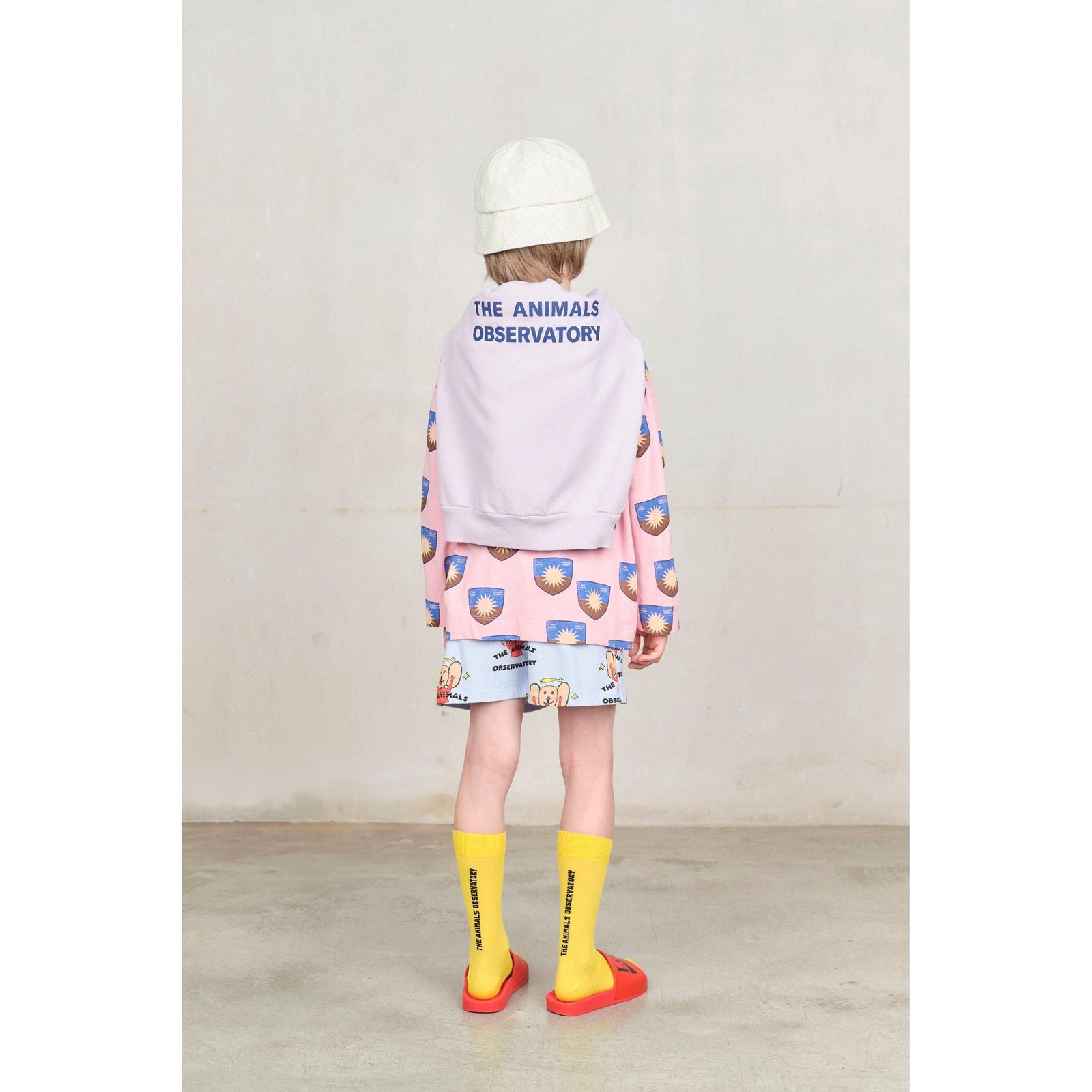 Soft Blue Poodle Shorts