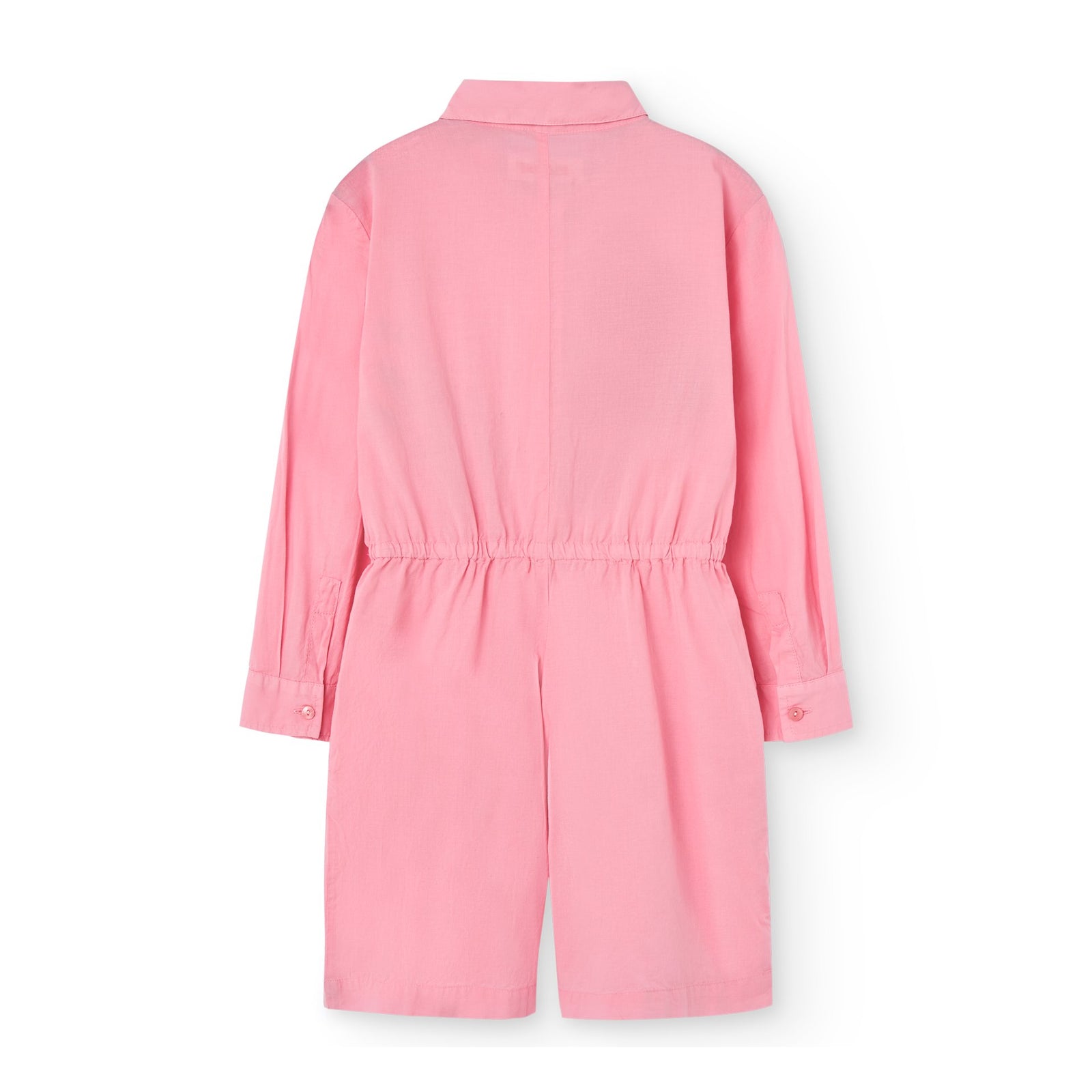 Pink Love Squirrel Short Jumpsuit