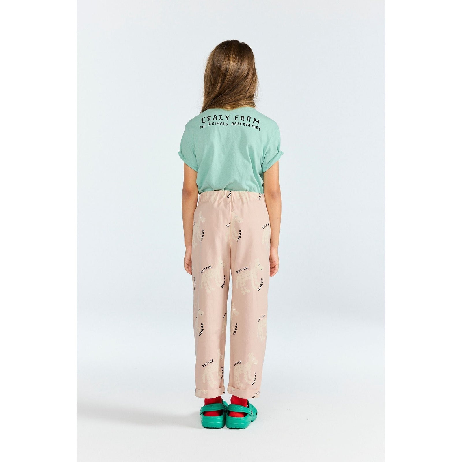 Rooster Kid T-Shirt Green