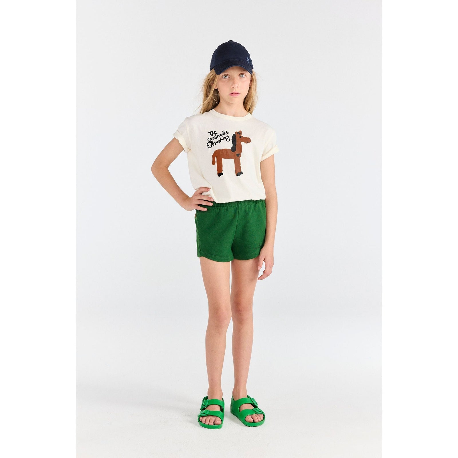Rooster Kid T-Shirt Raw White