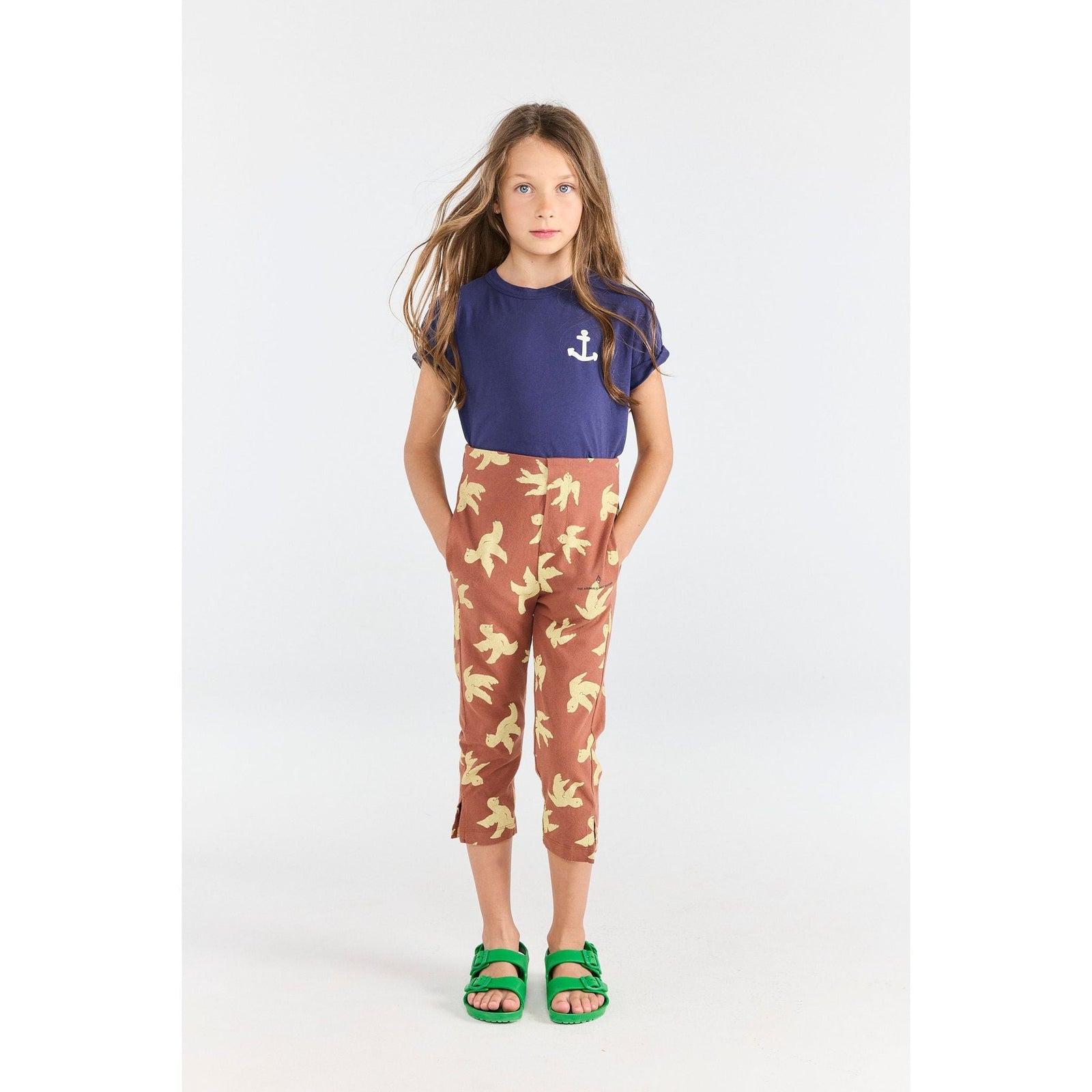 Rooster Kid T-Shirt Deep Blue