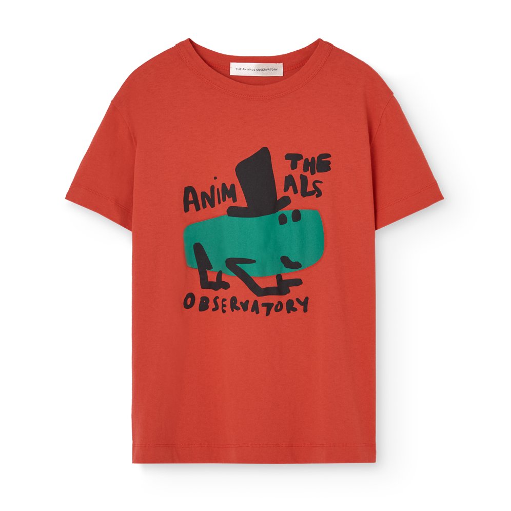 Rooster Kid T-Shirt Red