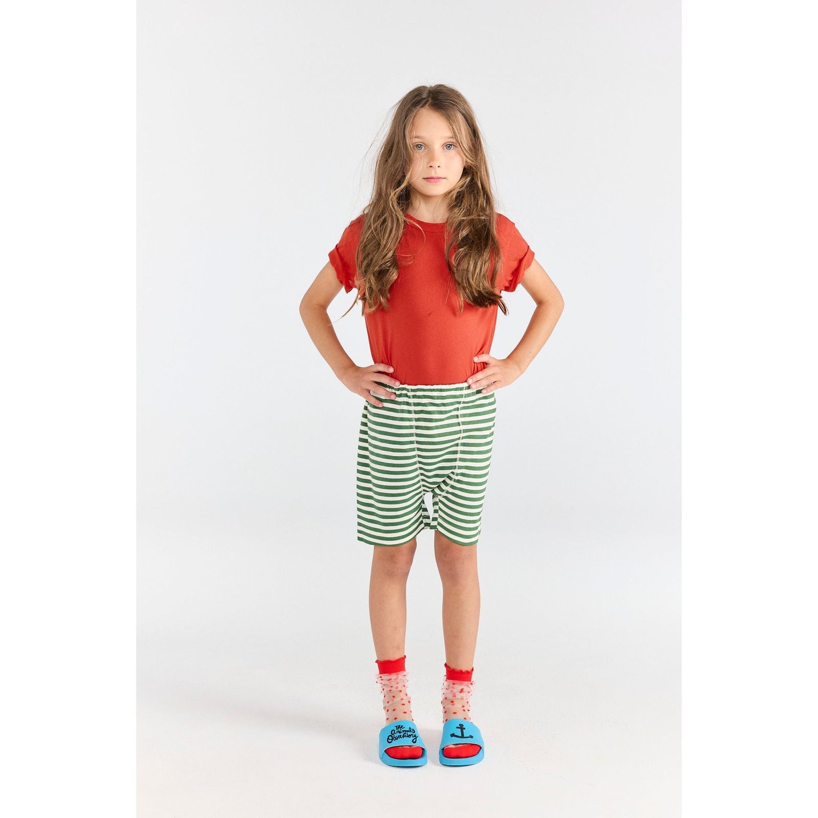Rooster Kid T-Shirt Red
