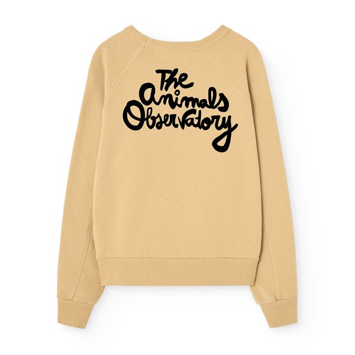 Shark Kid Sweatshirt Soft Brown