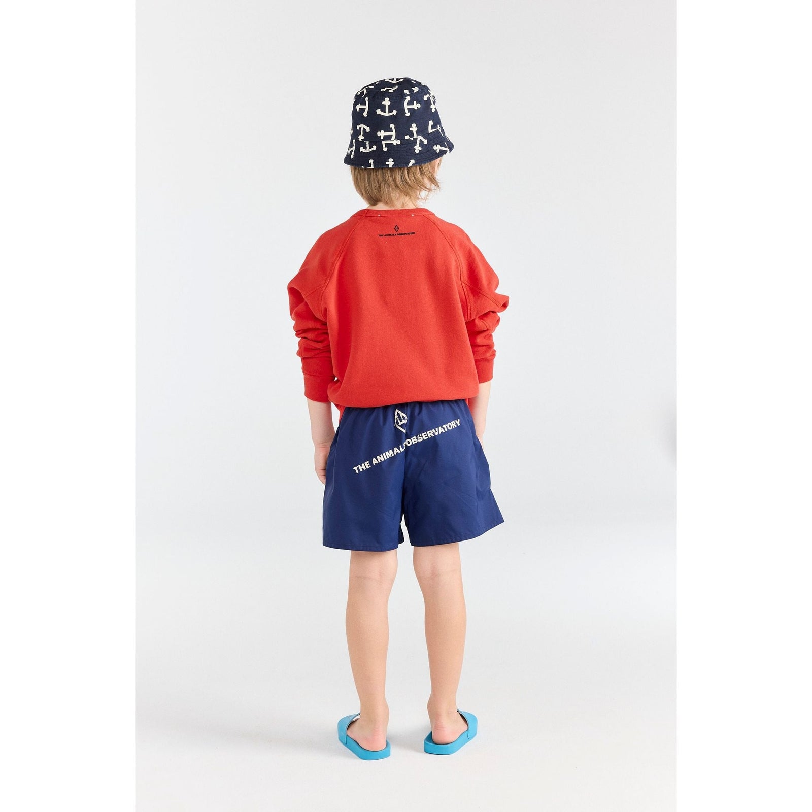 Shark Kid Sweatshirt Red