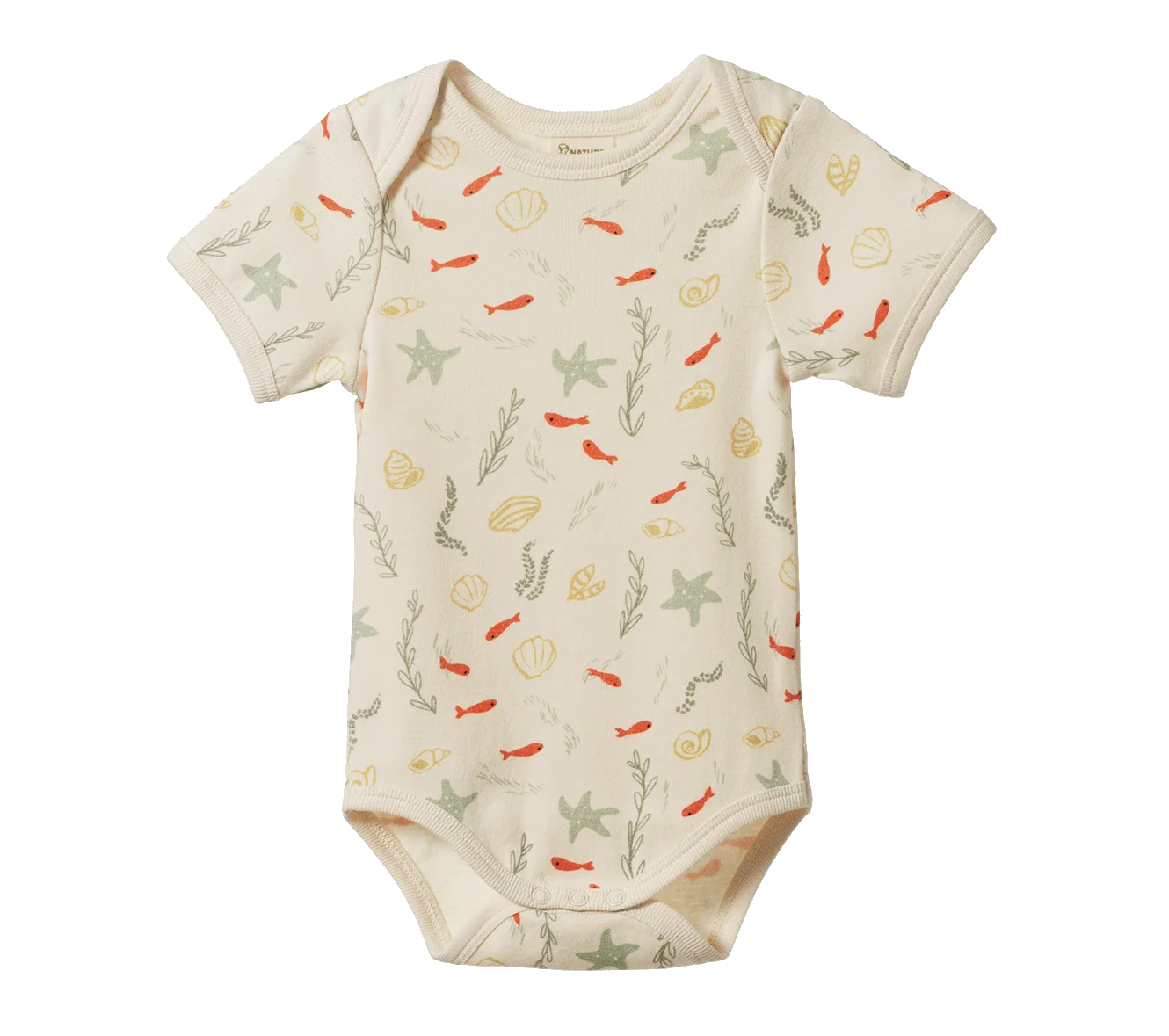 Short Sleeve Bodysuit - Snorkel Print