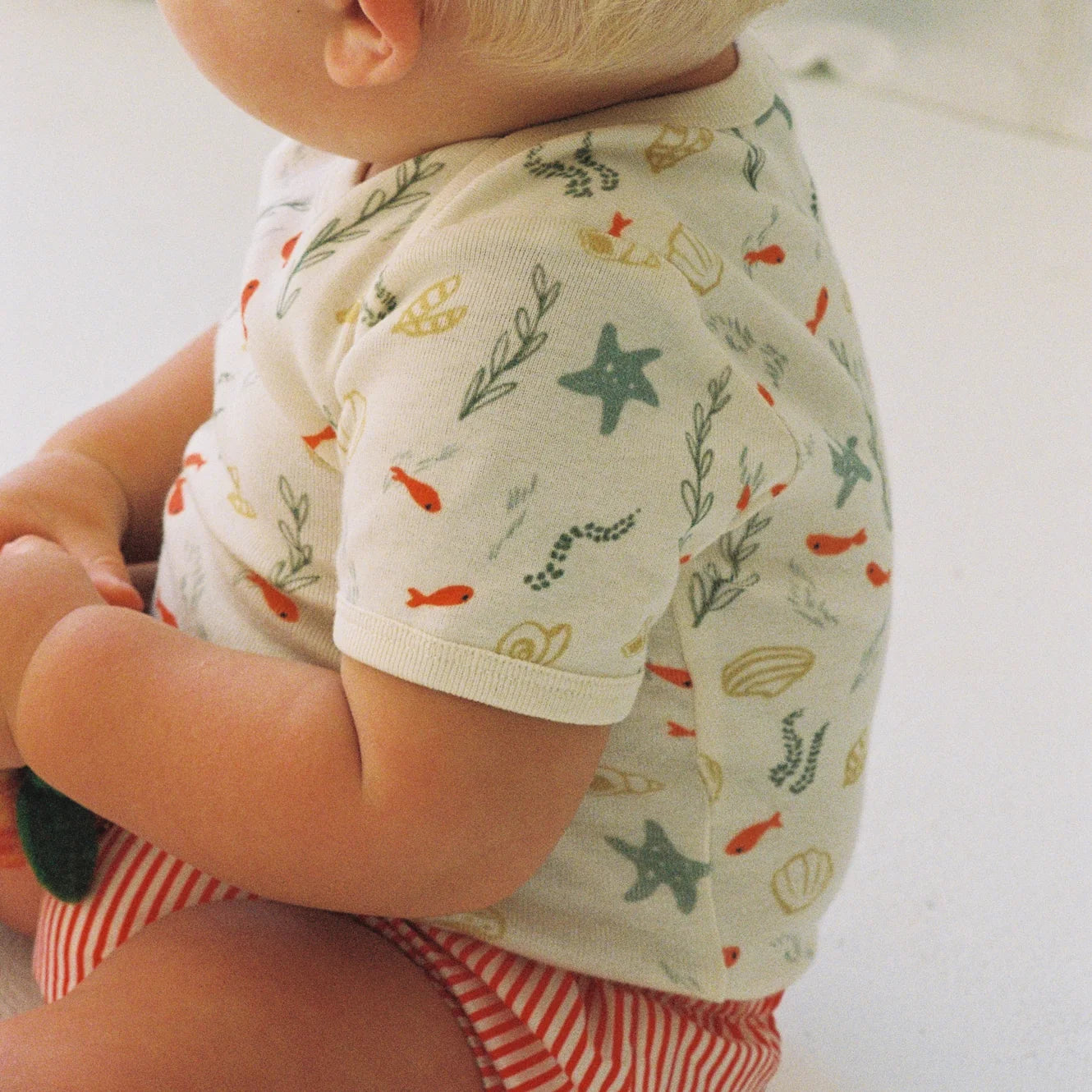 Short Sleeve Bodysuit - Snorkel Print