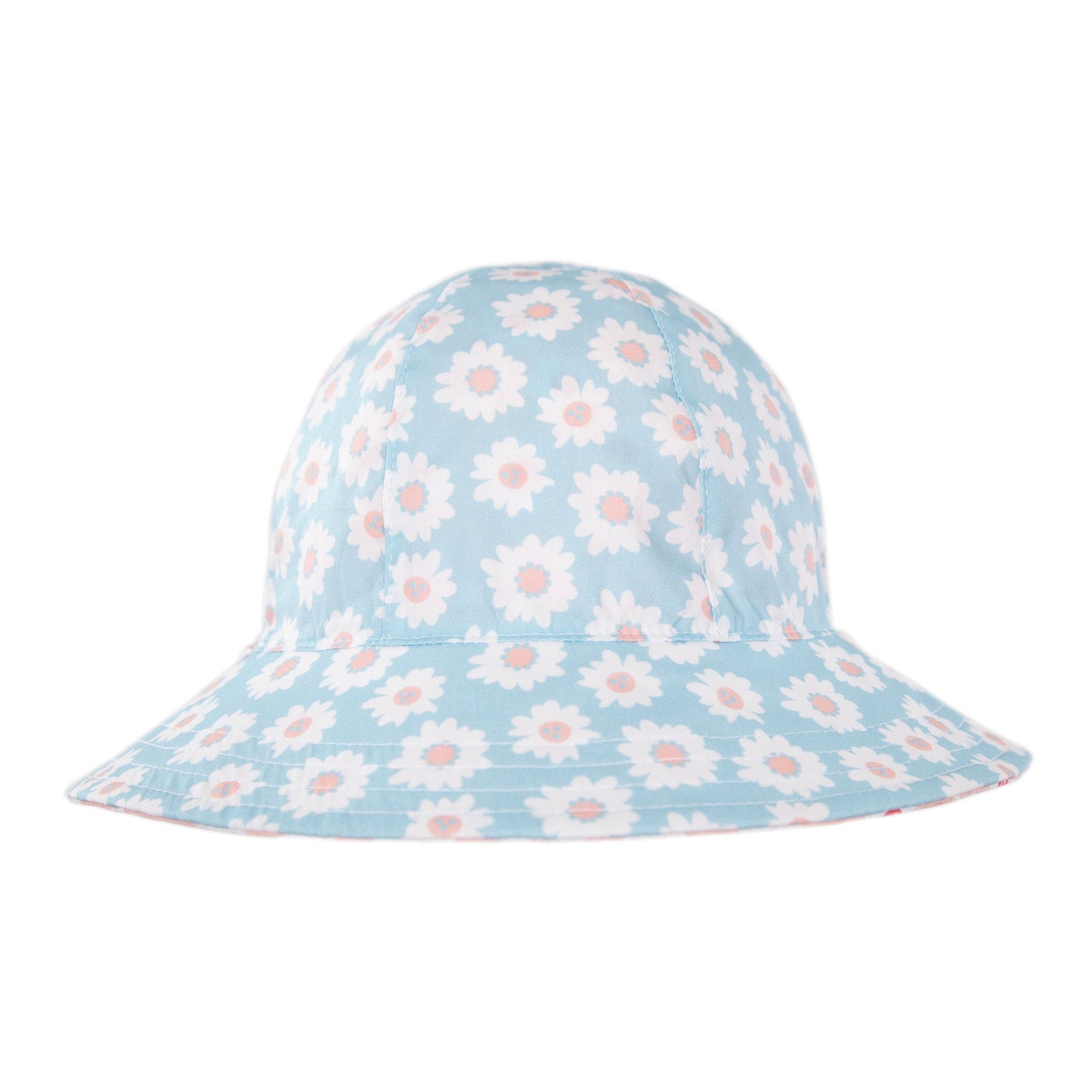 Camellia Wide Brim Reversible Sunhat