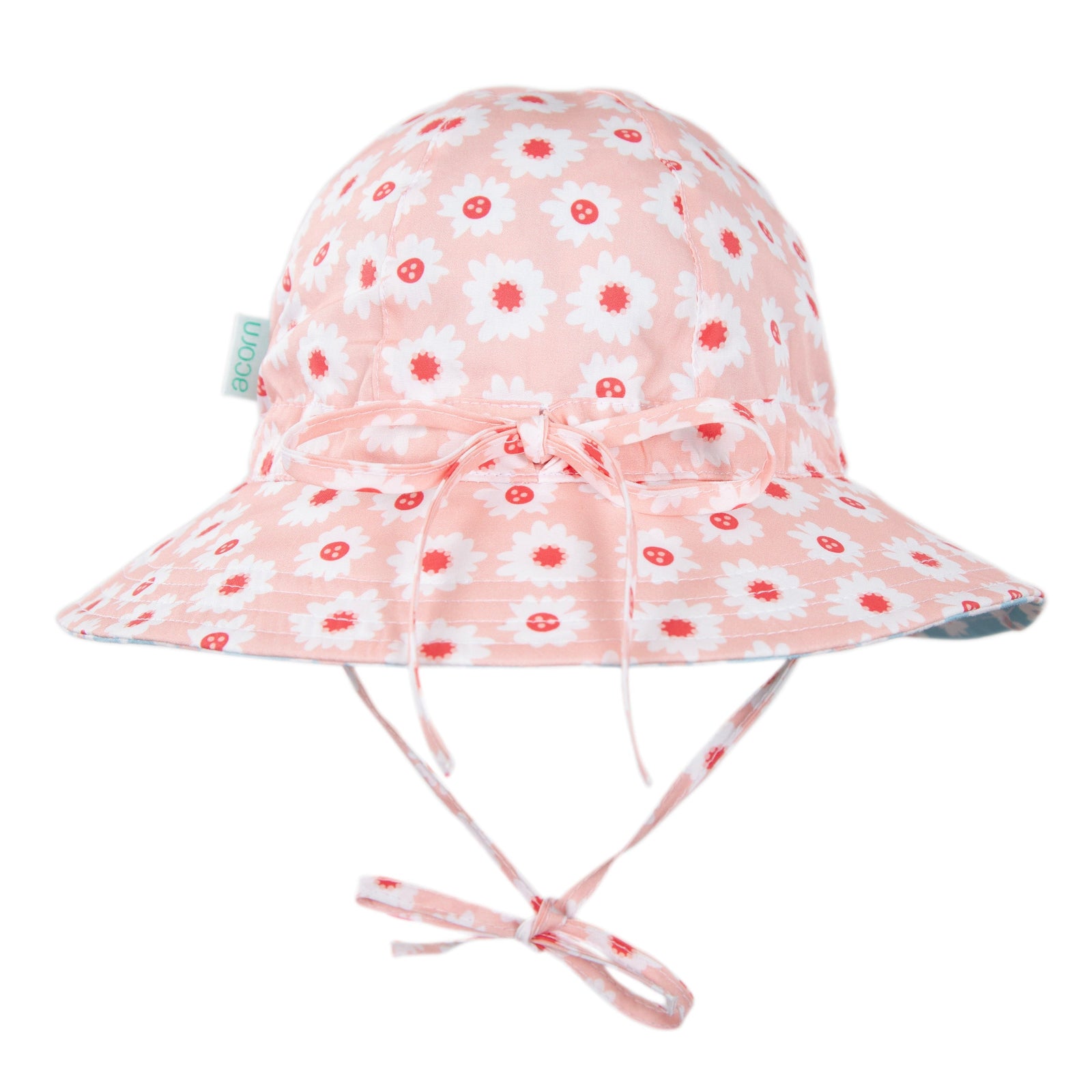 Camellia Wide Brim Reversible Sunhat