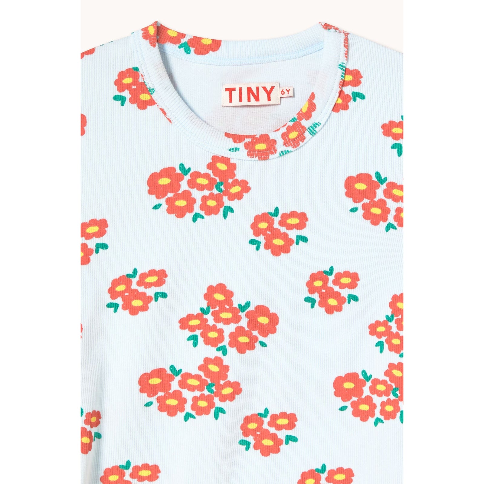 Blossoms Rib Tee
