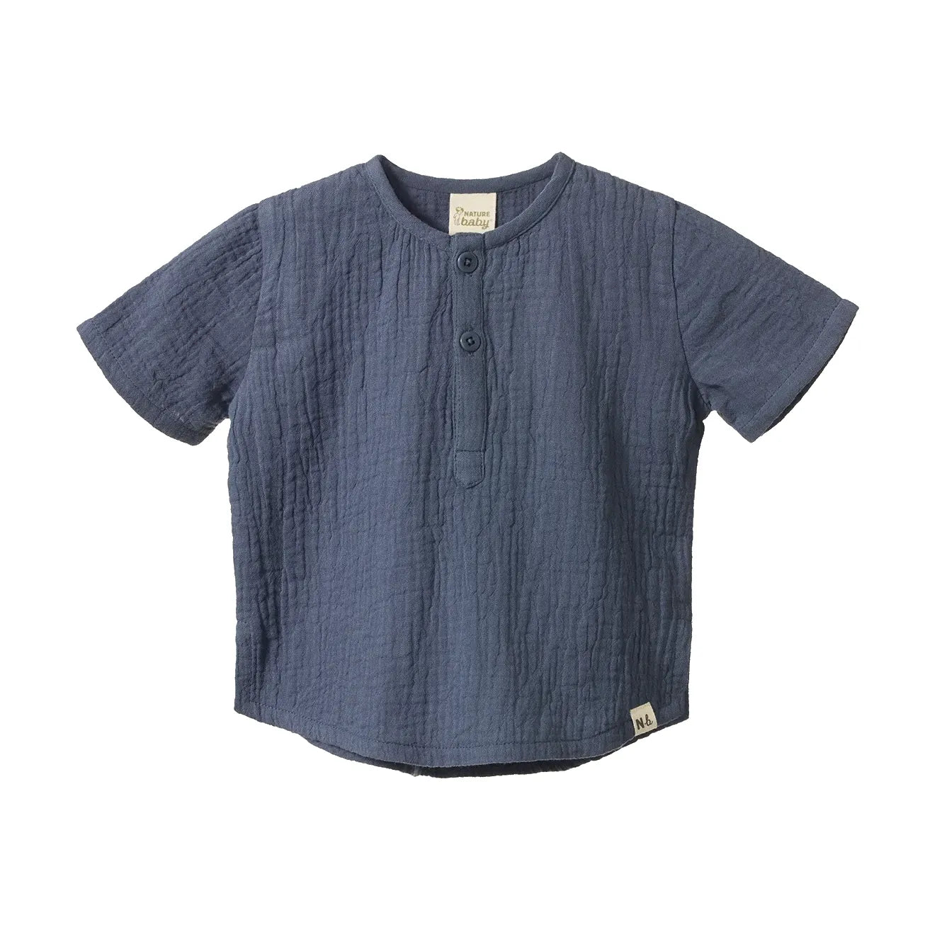 Ss Caravan Shirt Muslin - Vintage Indigo