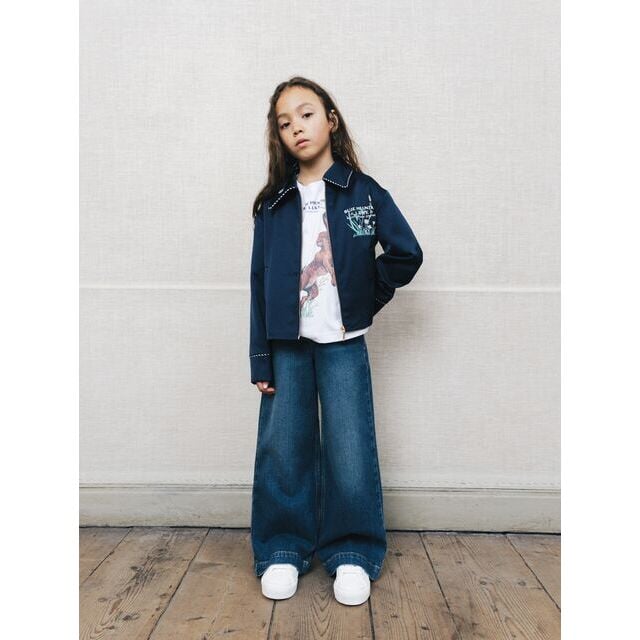 Kids - Wave Wide Fit Jeans -Classic Blue