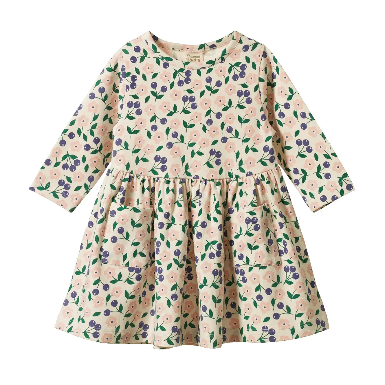 L/S Twirl Dress - Grande Briarwood Print