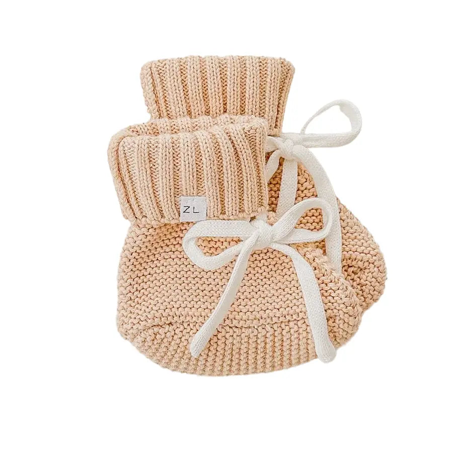 Booties - Sand Fleck/Milk