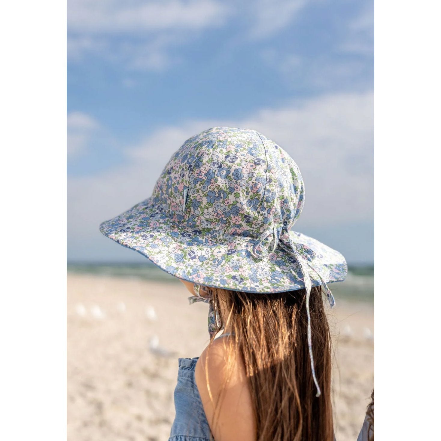 Sophia Wide Brim Reversible Sunhat