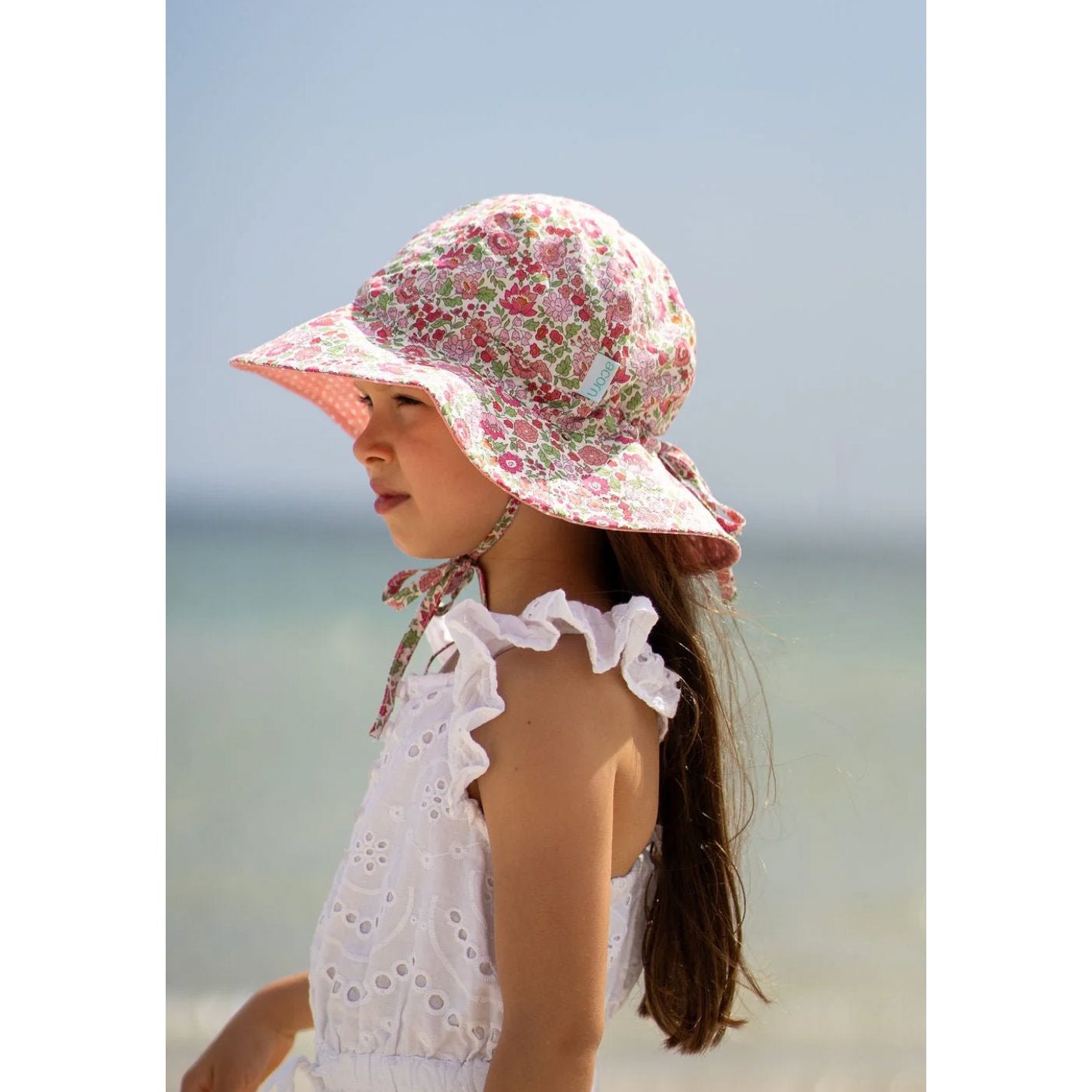 Harper Wide Brim Reversible Sunhat