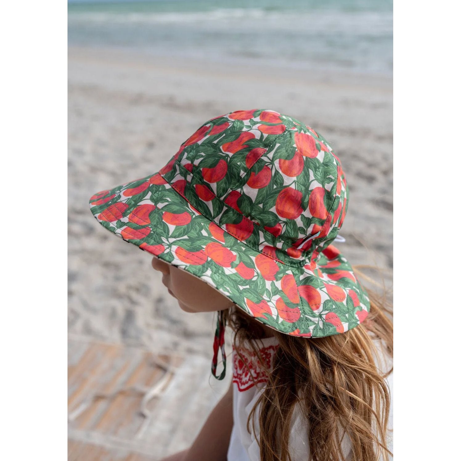 Apples Wide Brim Sunhat