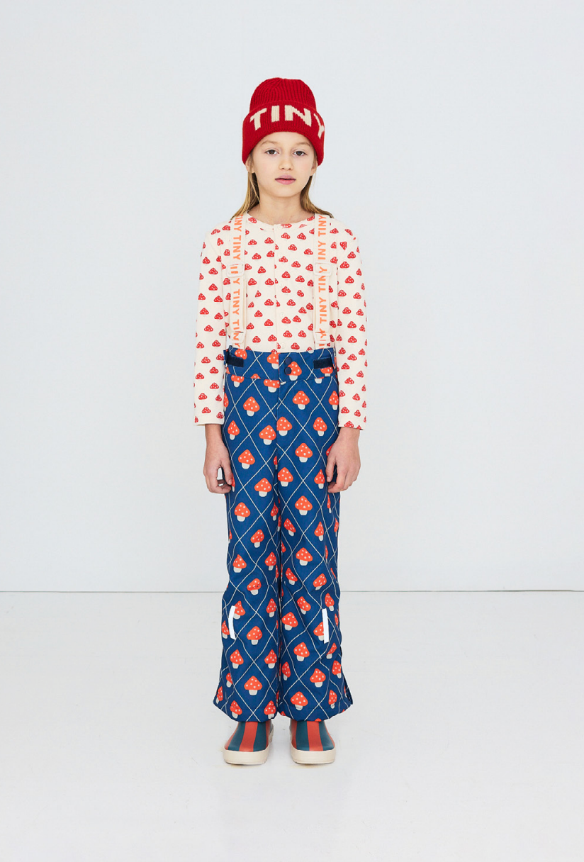Mini Mushrooms Rib Kids Jacket