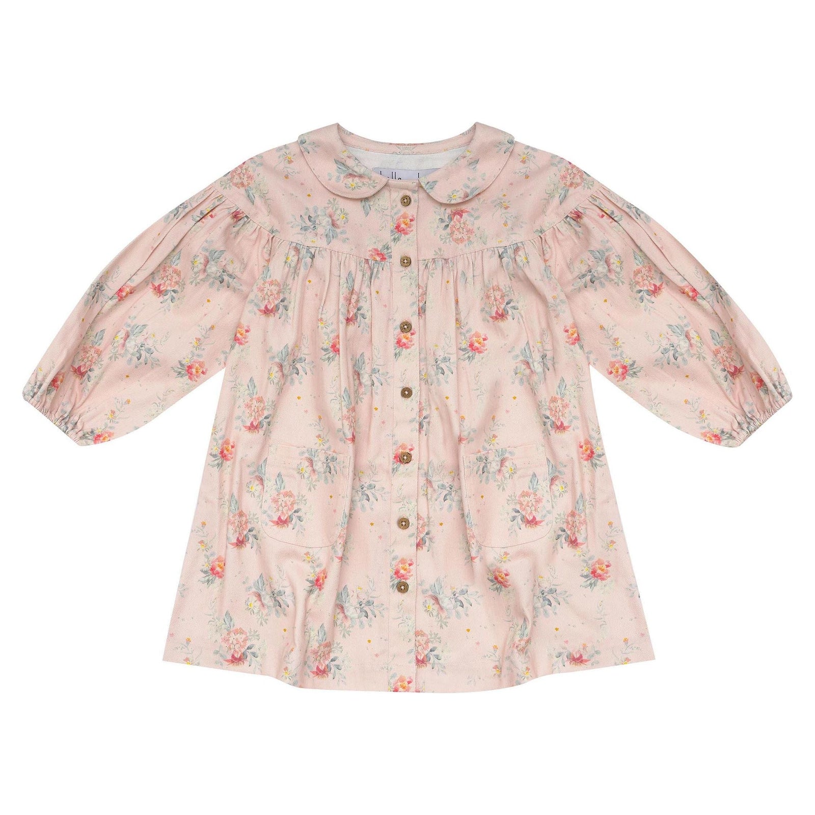 Stevie Dress-VoVo Pink Country Garden