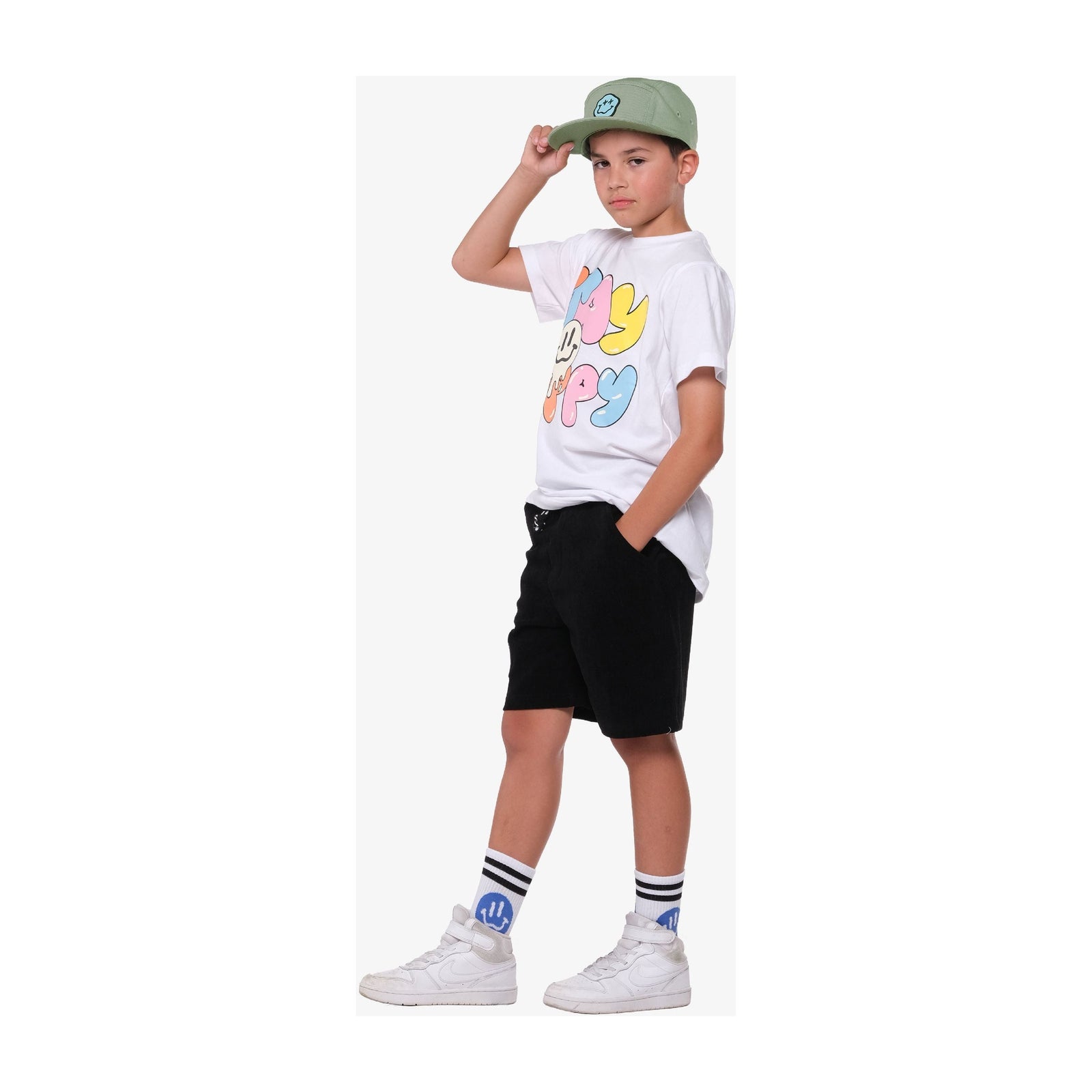Drippin in Smiles Cord Shorts