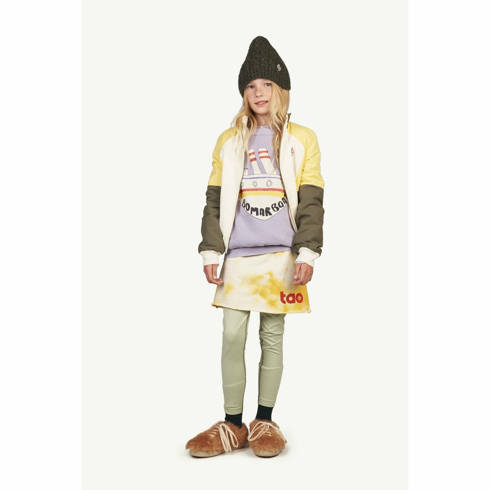 Dove Kids Skirt - White Tao