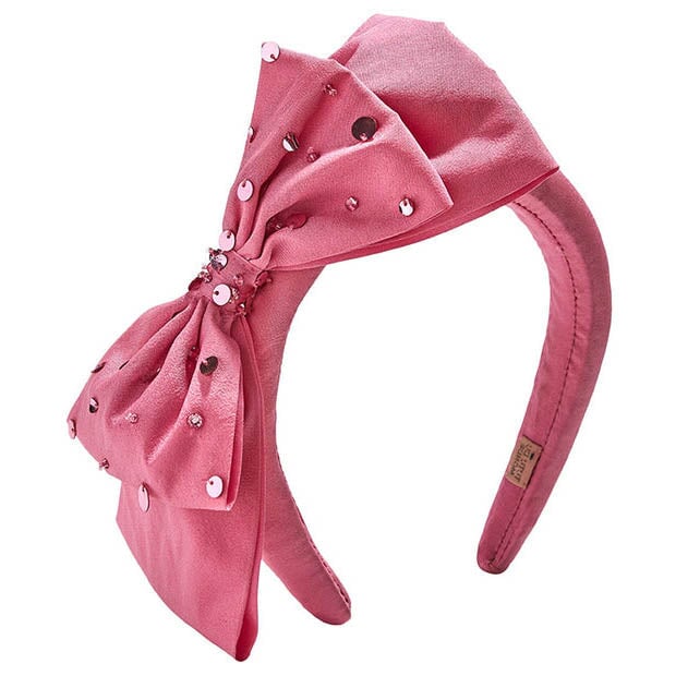 Bowette Headband - Aurora Pink