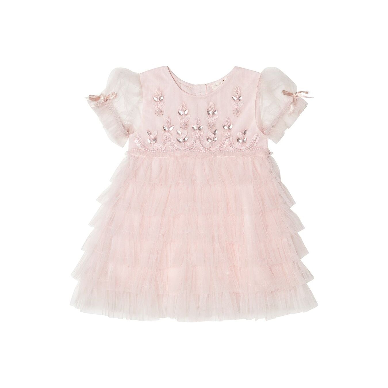 Bebe Field Of Dreams Tulle Dress - Pink