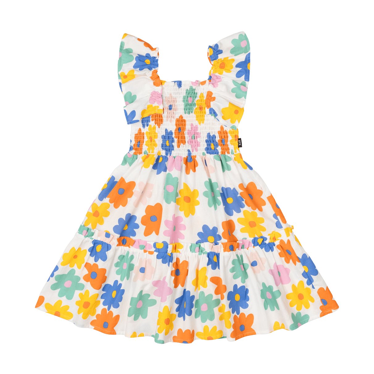 Love Me Do Shirred Dress