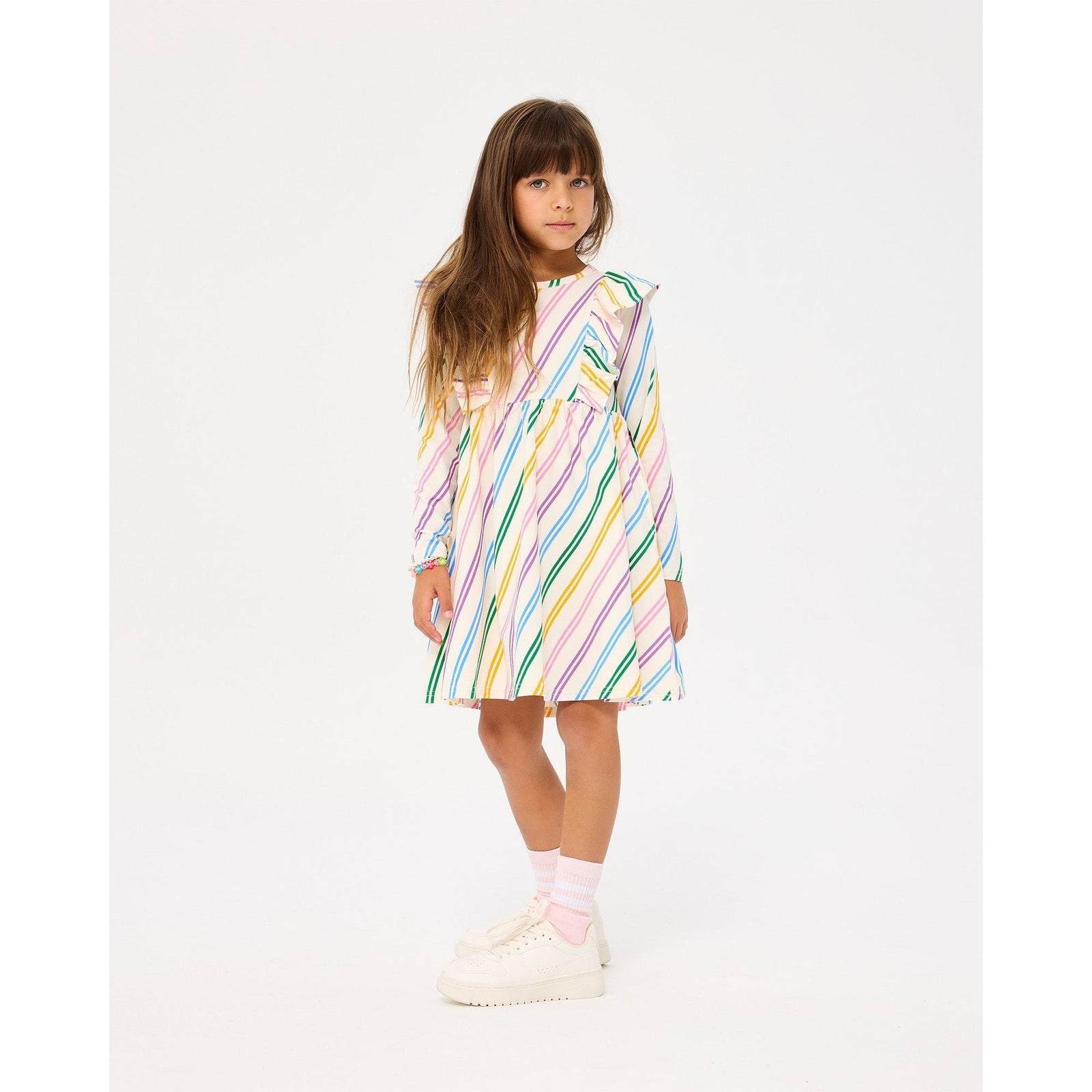 Colour Pop Long Sleeve Dress