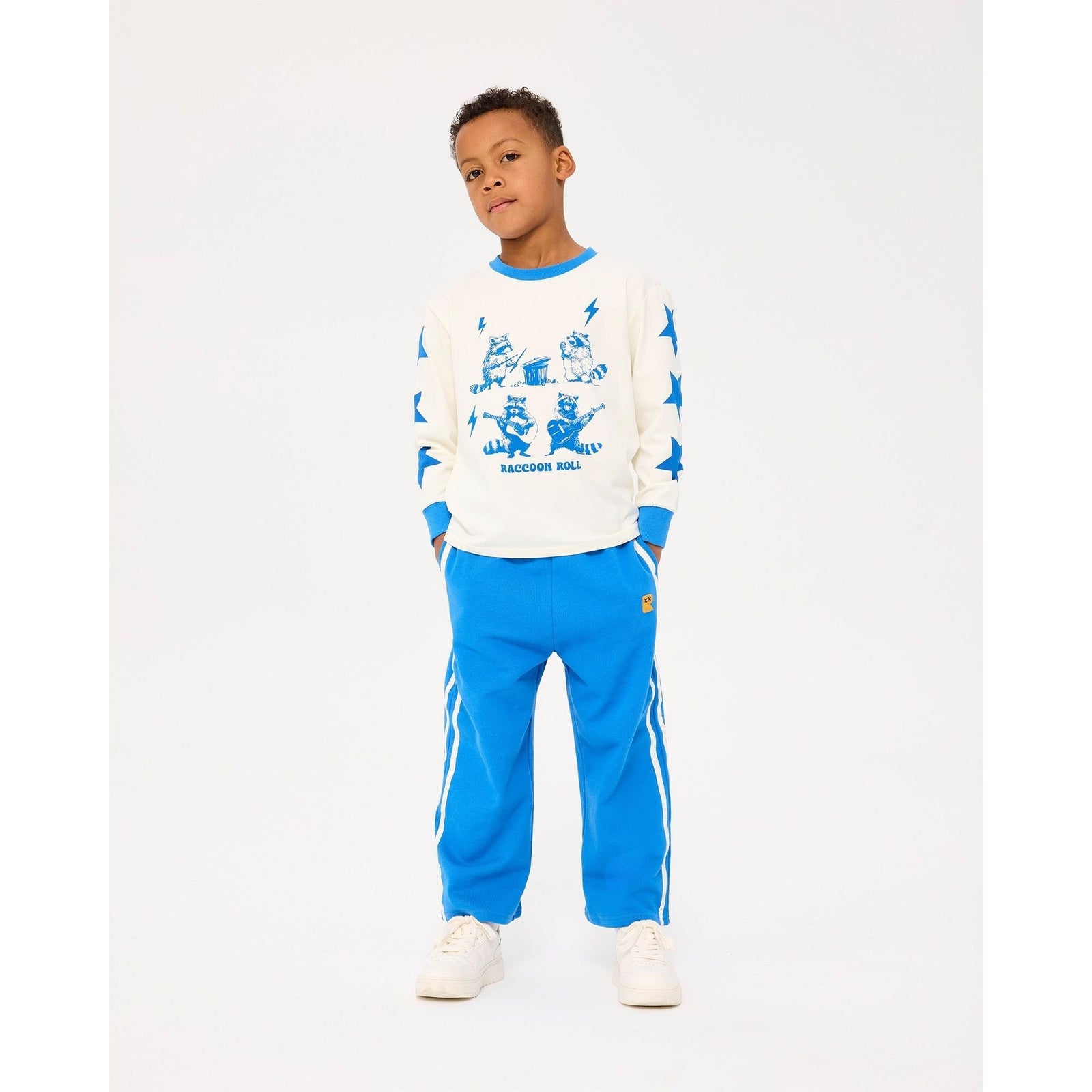 Blue 80S Relaxed Pants