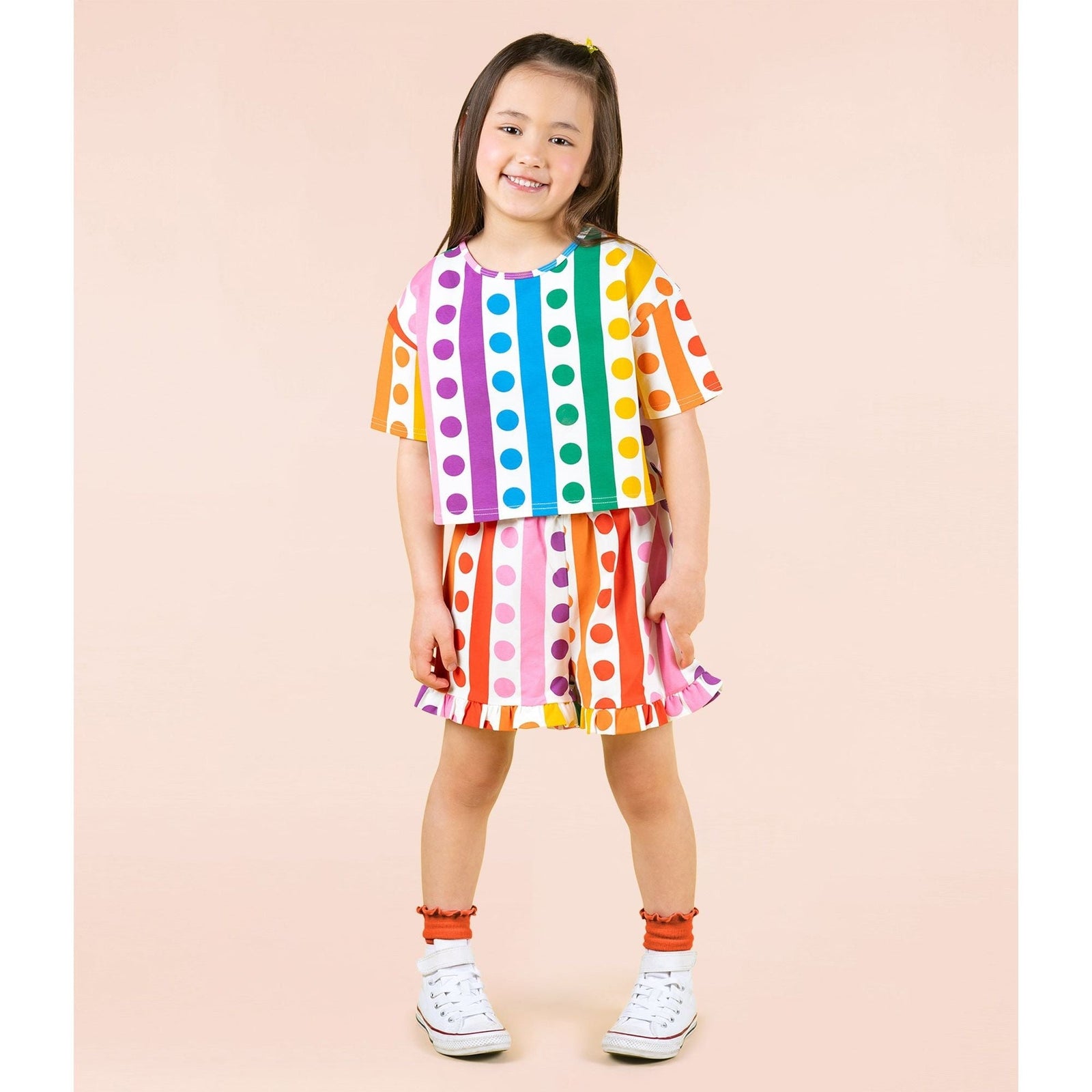 Rainbow Drops Boxy T-Shirt