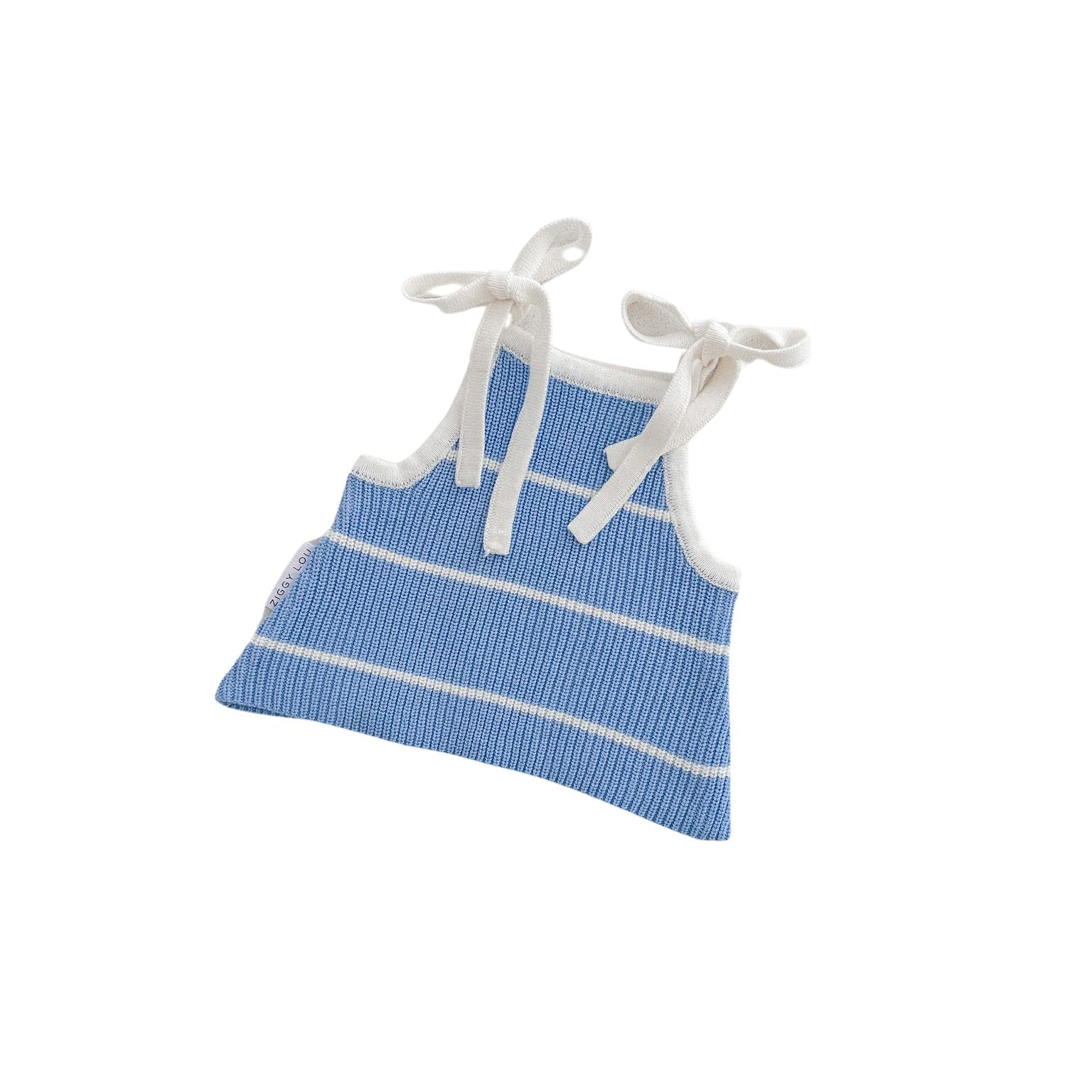 Tie Singlet - River Stripe