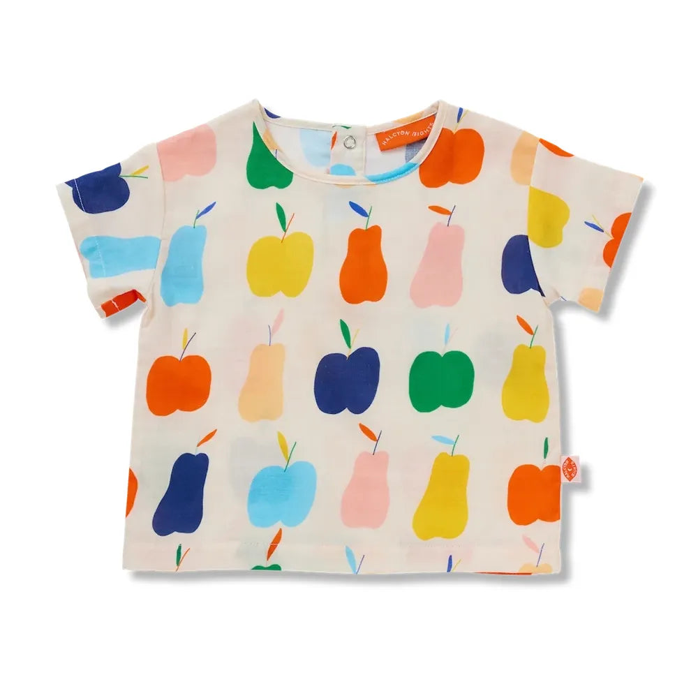 Woven T-Shirt - Tiny Orchard