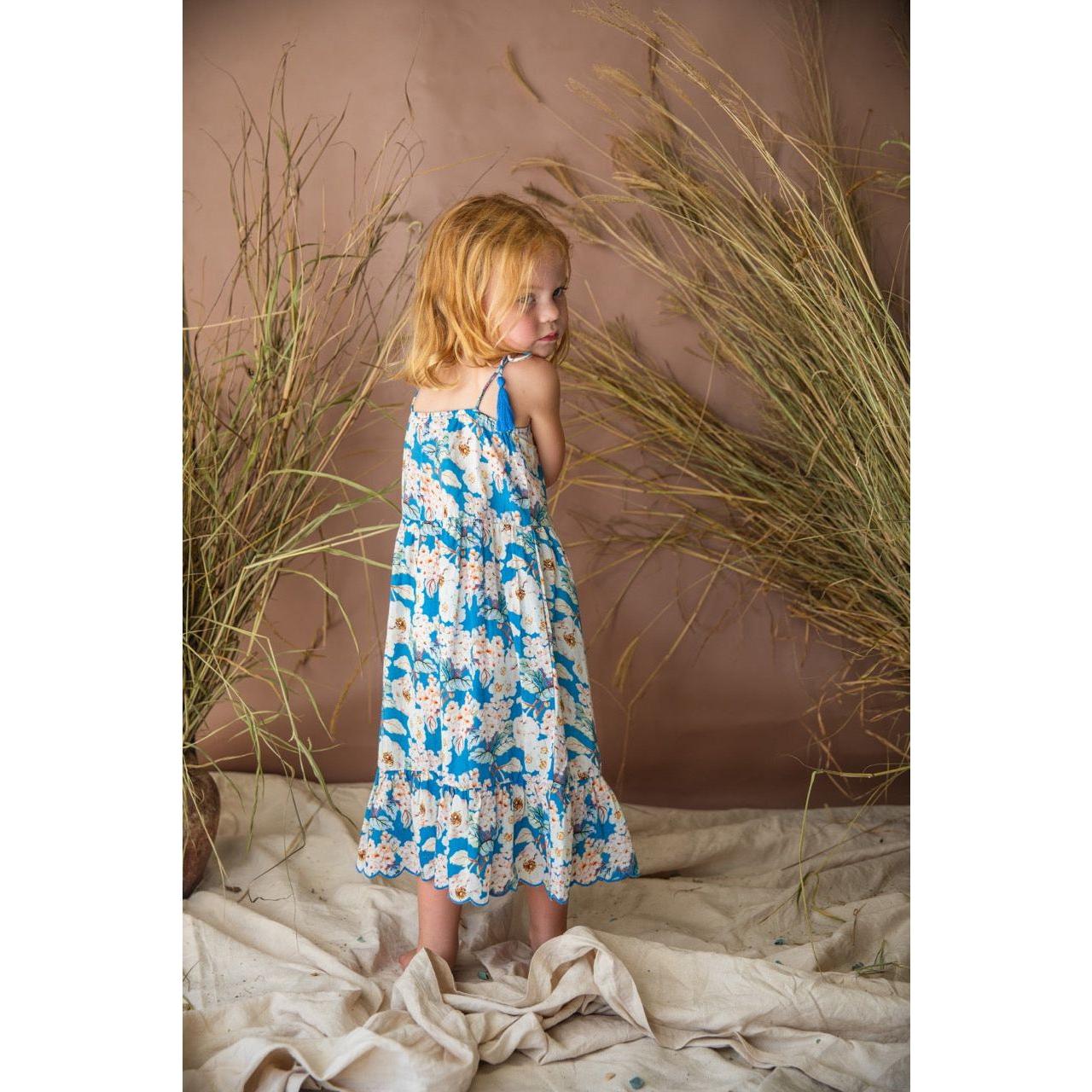 Treasure Dress-Moroccan Blue