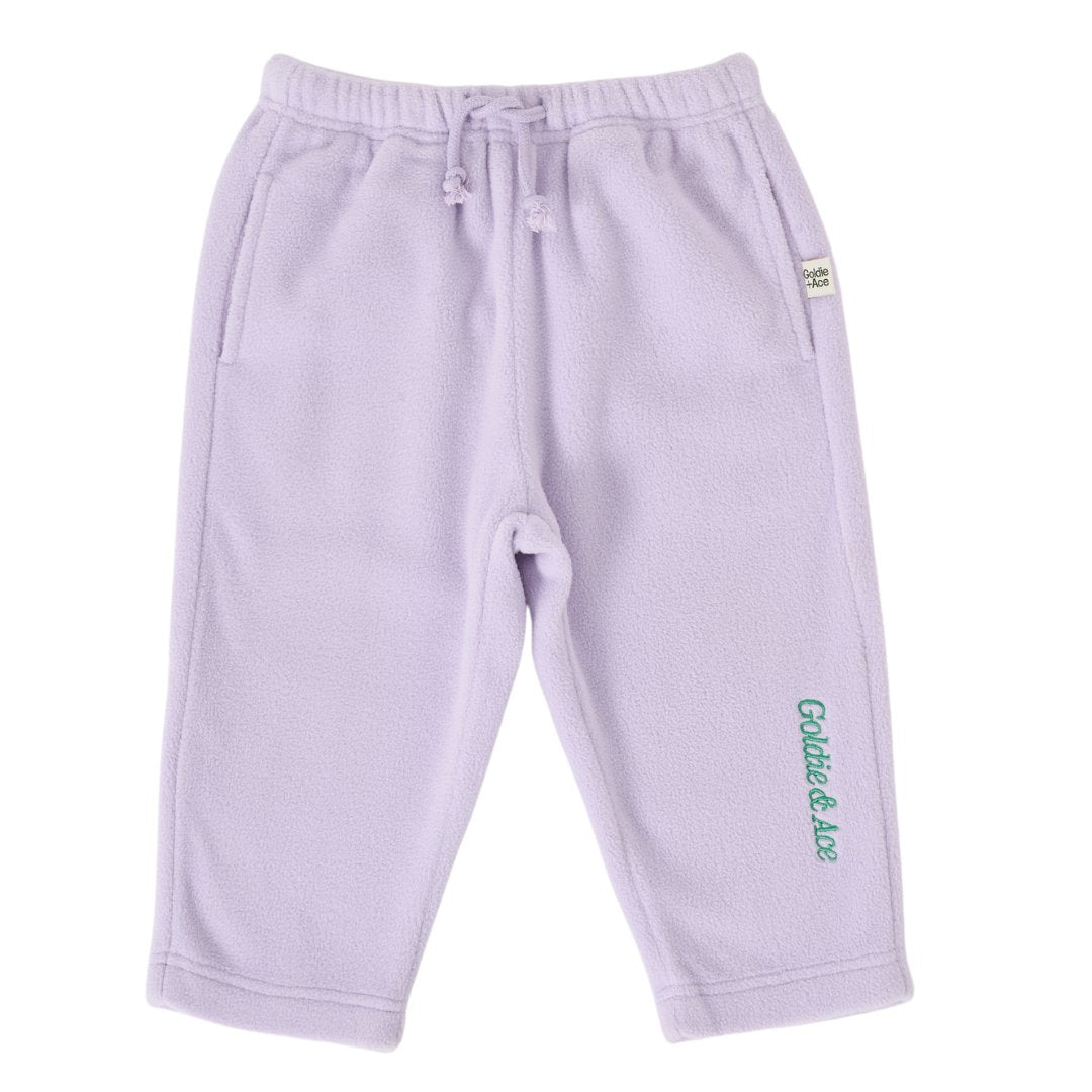 Bobbi Polar Fleece Sweatpants Lilac