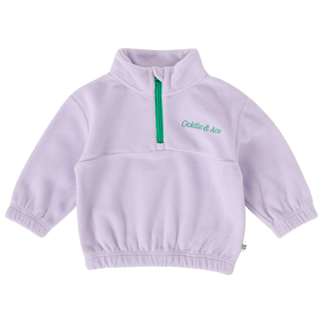 Bobbi Polar Fleece Sweater Lilac