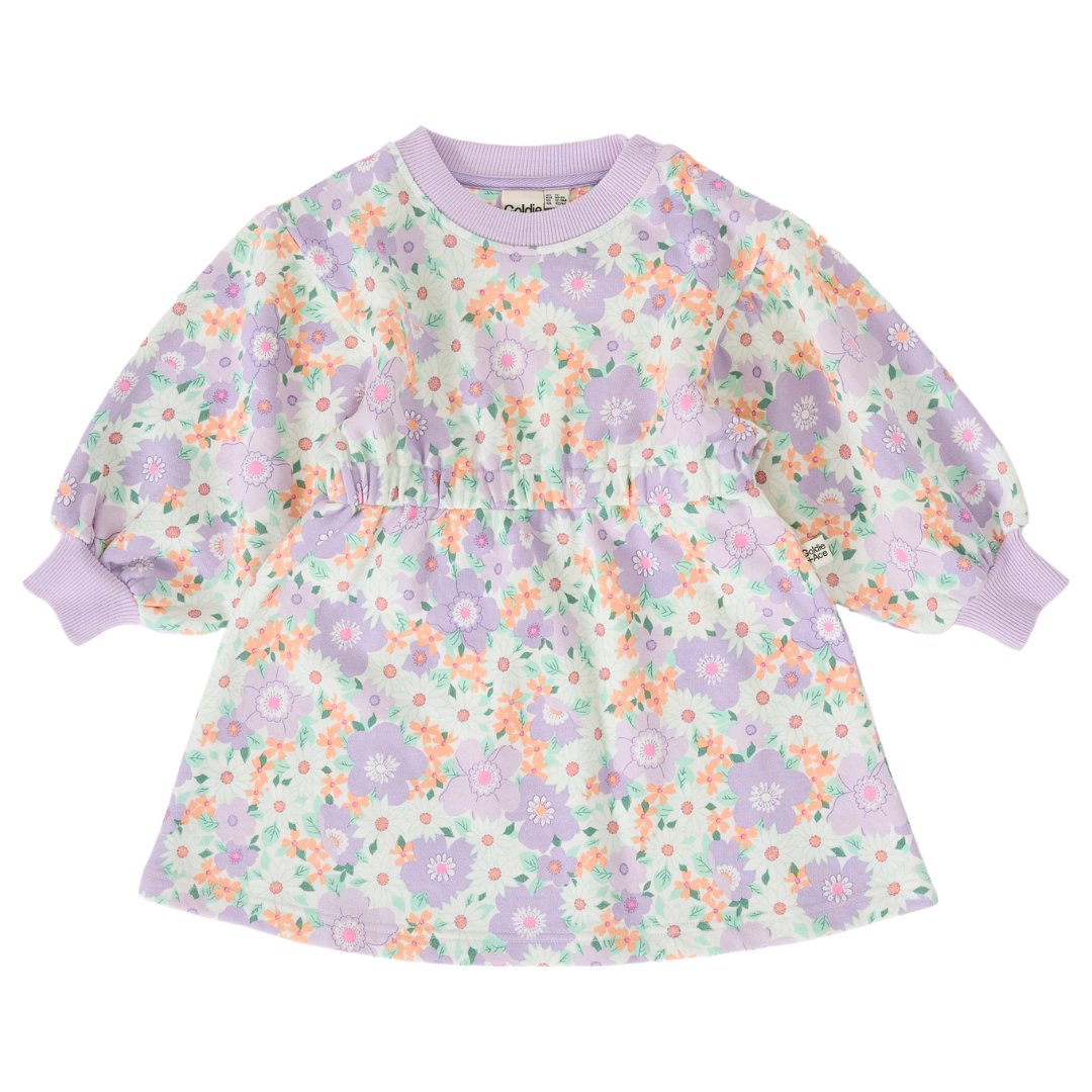 Flora Leah Long Sleeve Dress