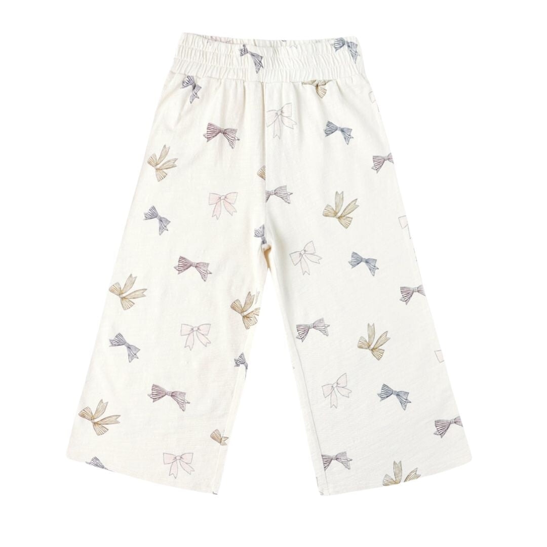Wide Leg Pant || Bows