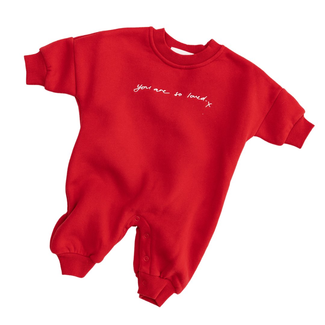 You Are So Loved Longe Suit Wine