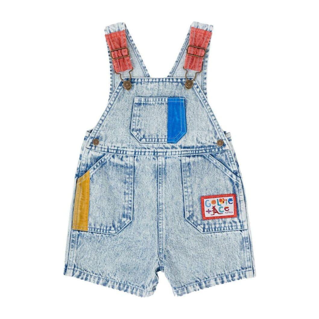 Burton Colour Pop Cargo Denim Overalls