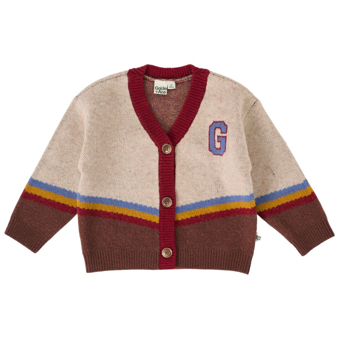 Varsity Knit Cardigan