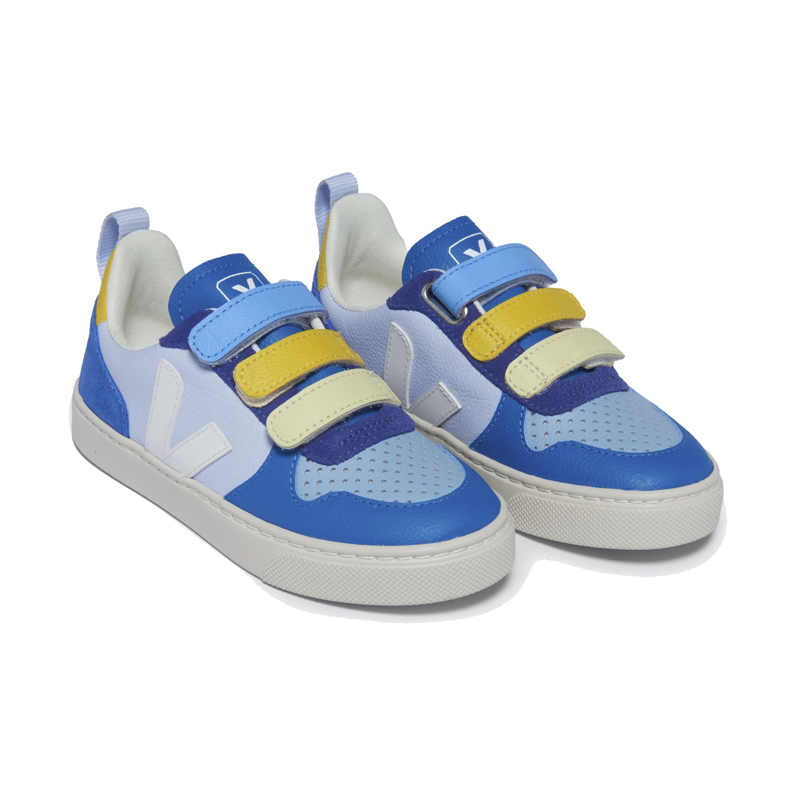 Small V-10 Chromefree Leather - Swan White