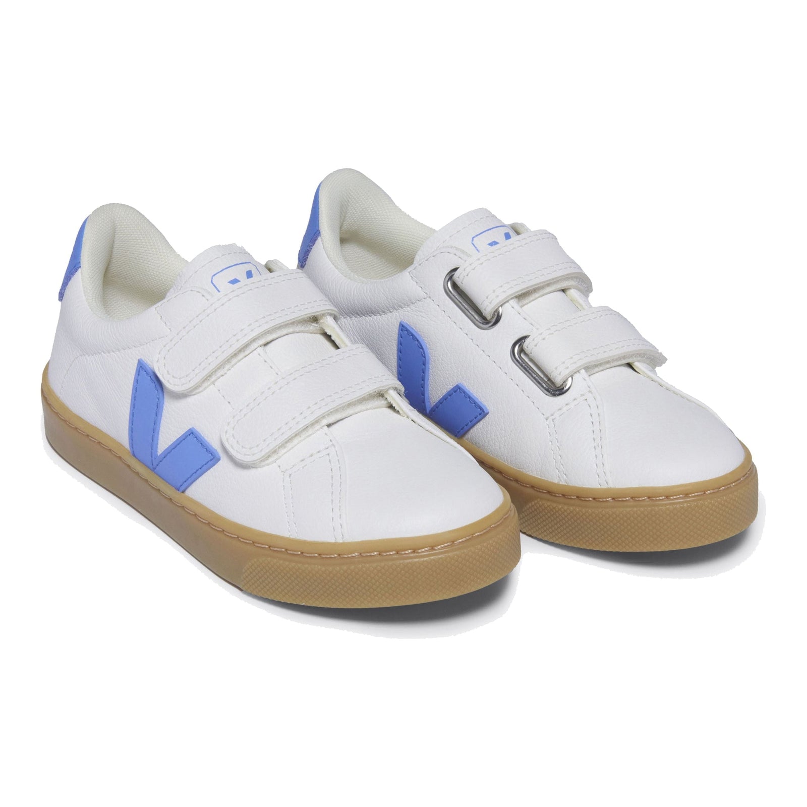 Small Esplar Chromefree Leather - White Aqua