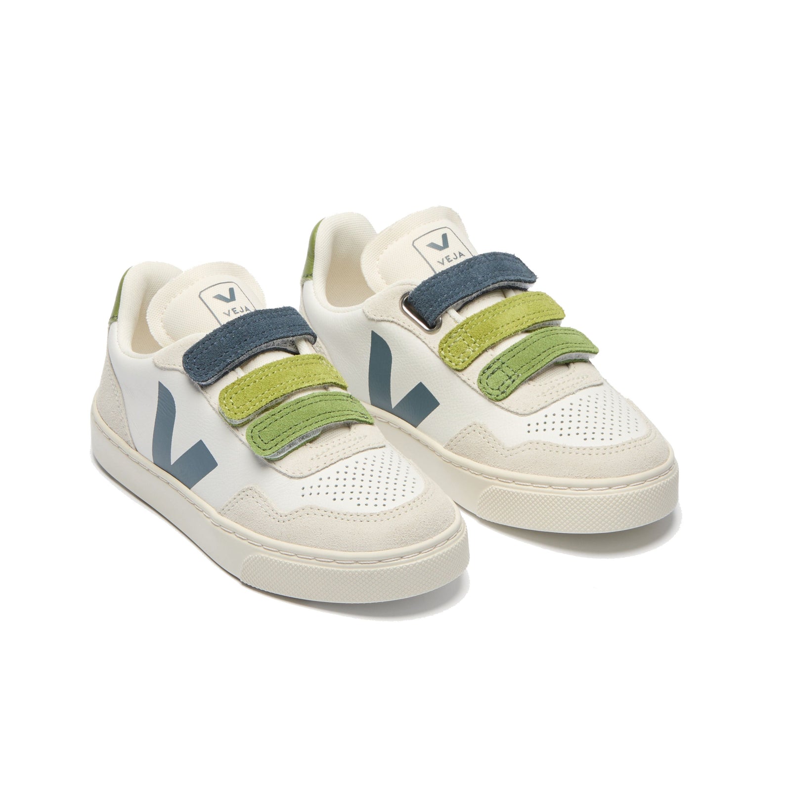 Small V-90 O.T. Leather Multico-White-California