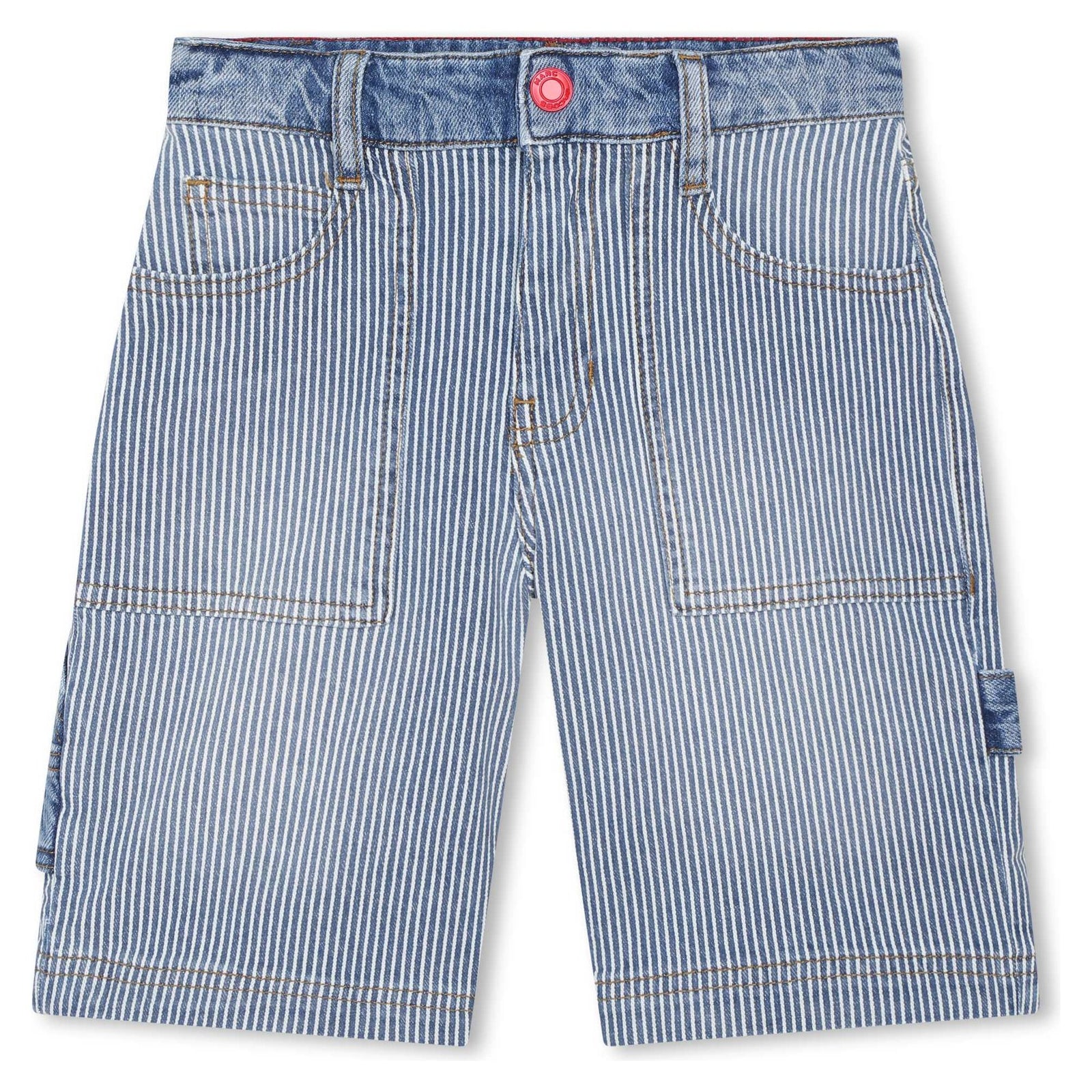 Denim Bermuda Shorts - Denim Blue