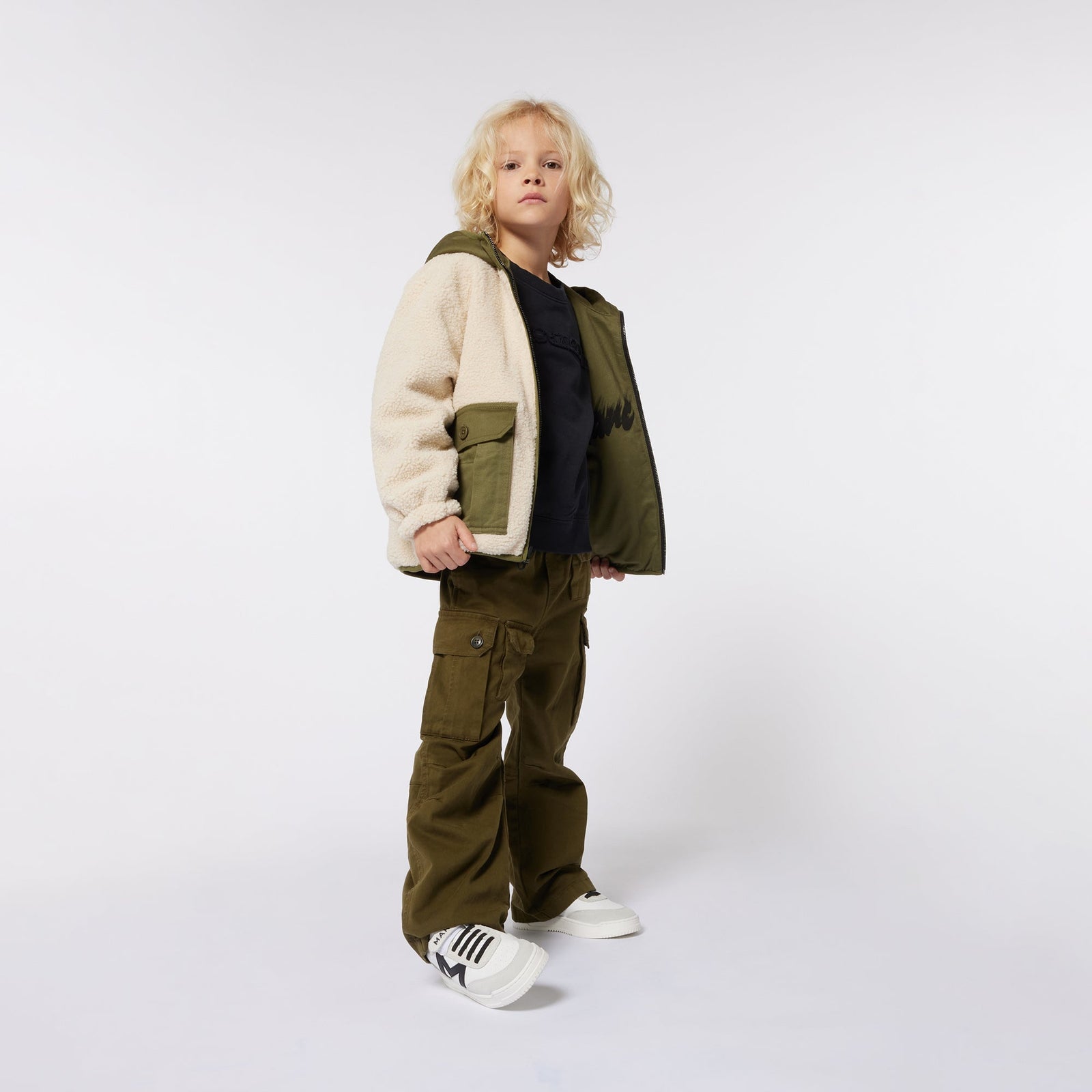 Cargo Couture Trousers - Winter Moss