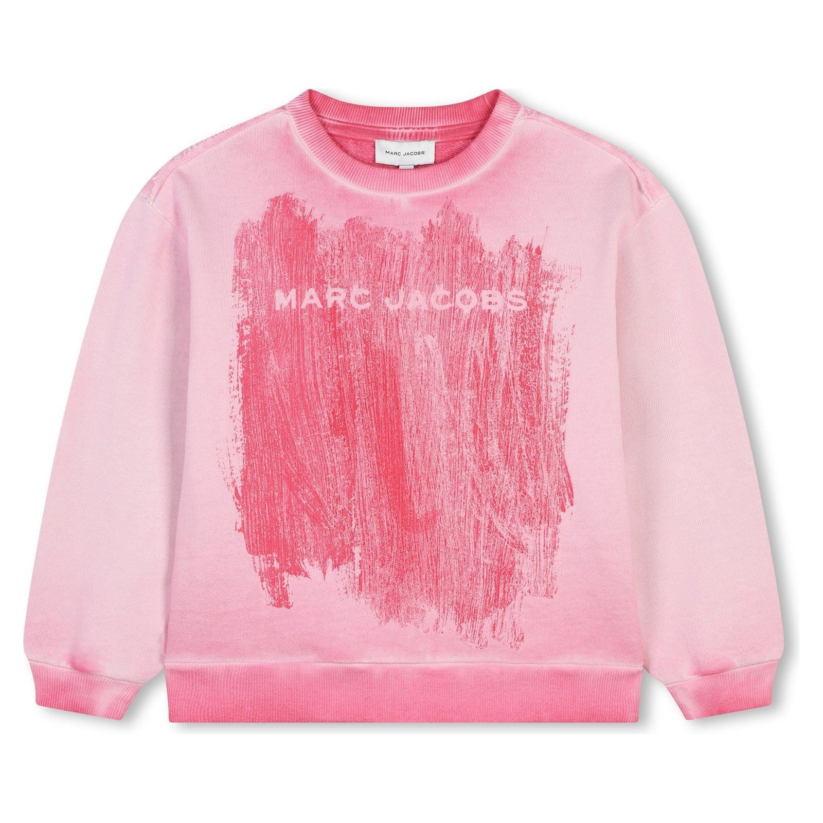 Dyed Effect Sweatshirt - Fuschia