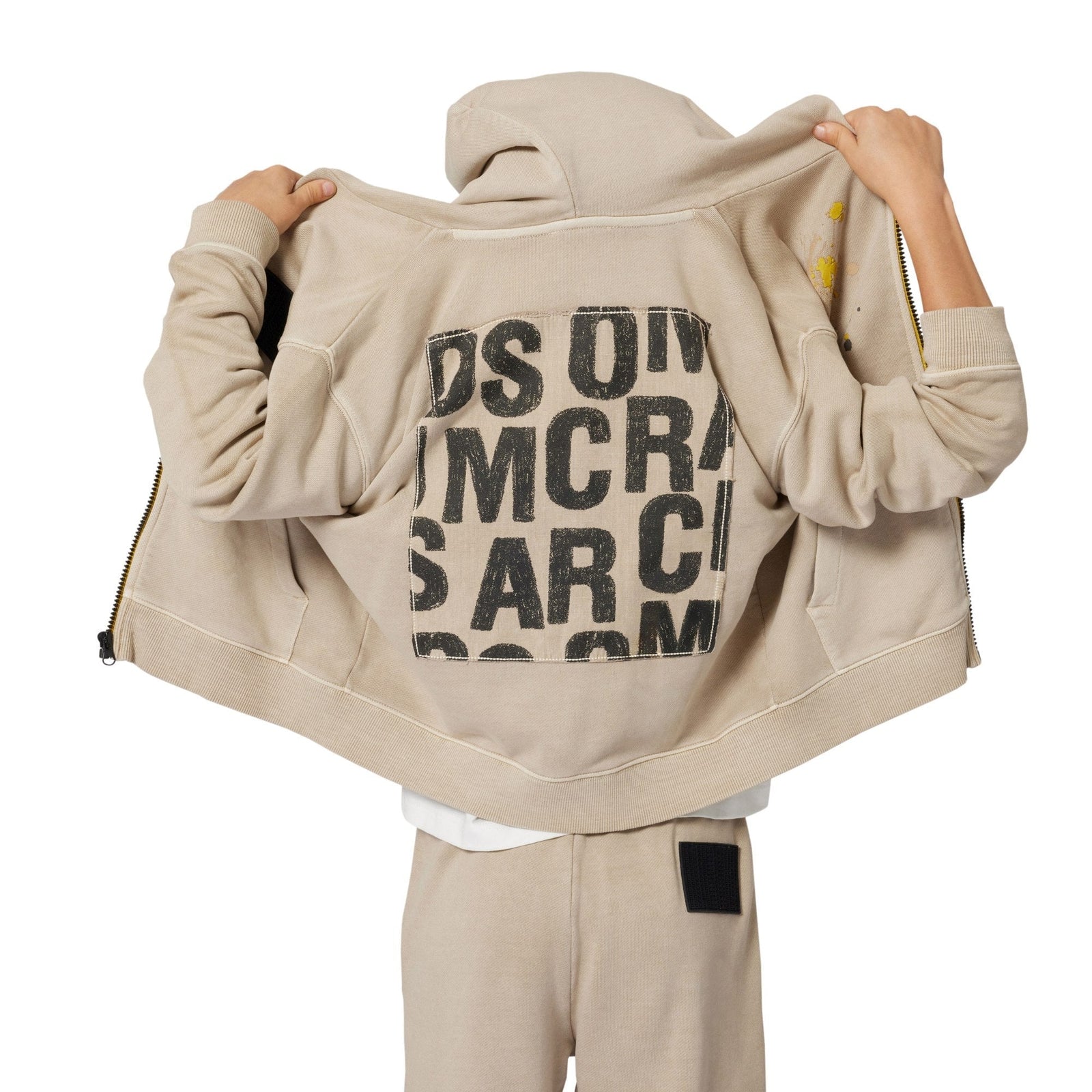 Hooded Cardigan - Escargot
