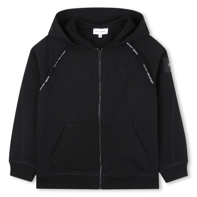 Hooded Cardigan - Black
